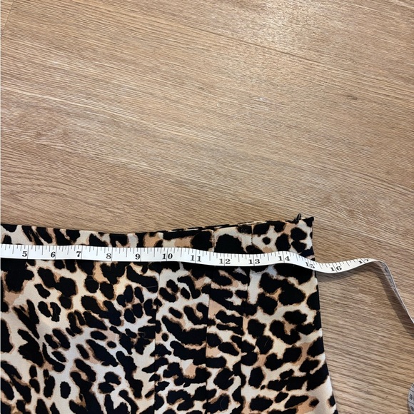 Zara Cheetah Leopard Print Midi Skirt - Picture 3 of 3